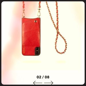 iPhone X crossbody case